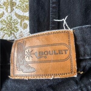 Boulet Women's Black Jeans